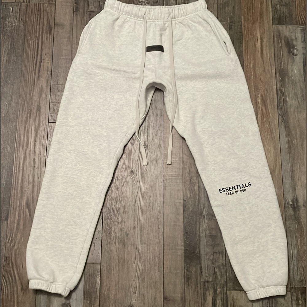 Fear of God Kids Light Gray Joggers